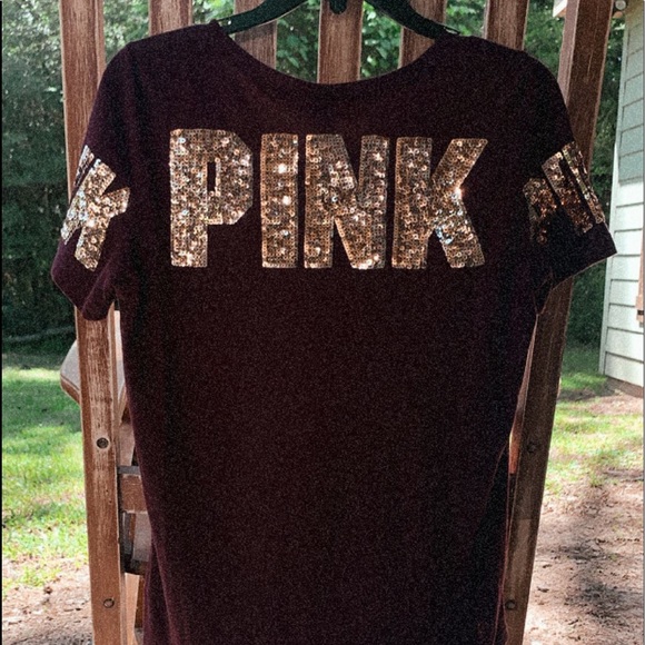 Pink sequins shirt - Picture 2 of 2